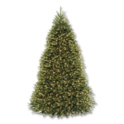 Pre-Lit Dunhill Fir Tree, 66" x 66" x 108", 900 Clear Lights, Green Tree, Green Tree Stand1