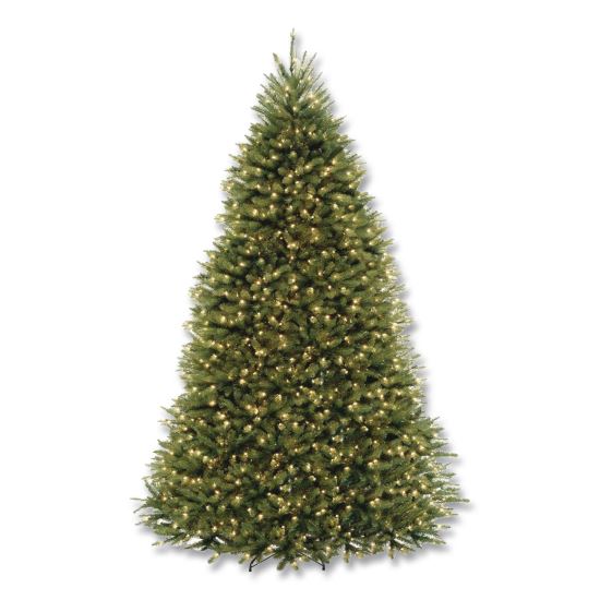 Pre-Lit Dunhill Fir Tree, 66" x 66" x 108", 900 Clear Lights, Green Tree, Green Tree Stand1