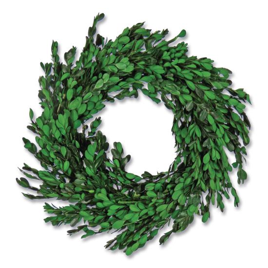 Spring Boxwood Wreath, 18" x 18" x 3.93", Green1