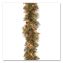 Pre-Lit Glittery Bristle Pine Garland, AC Powered, Clear Incandescent Lights, 108" Long, Green1