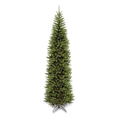 Kingswood Fir Pencil Tree, 35" x 35" x 108", Green Tree, Green Tree Stand1
