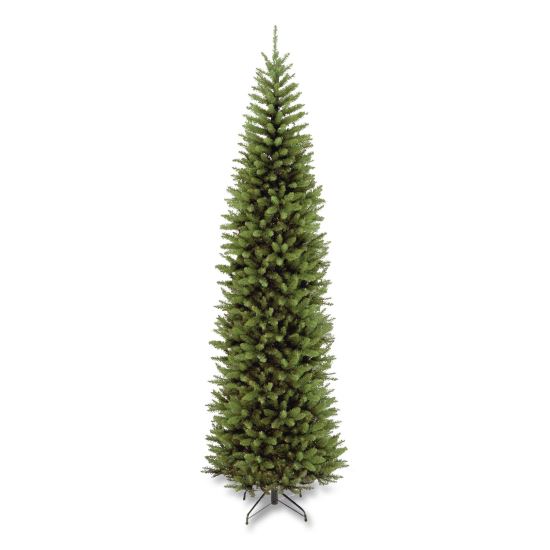 Kingswood Fir Pencil Tree, 35" x 35" x 108", Green Tree, Green Tree Stand1