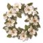 North Valley Spruce Magnolia Wreath, 24" Diameter x 3.5"h, White1