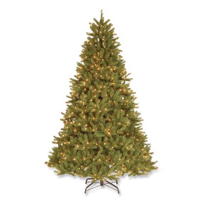 Pre-Lit Grande Fir Medium Tree, 50" x 50" x 90", Green Tree, Green Tree Stand1