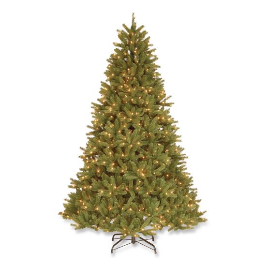 Pre-Lit Grande Fir Medium Tree, 50" x 50" x 90", Green Tree, Green Tree Stand1