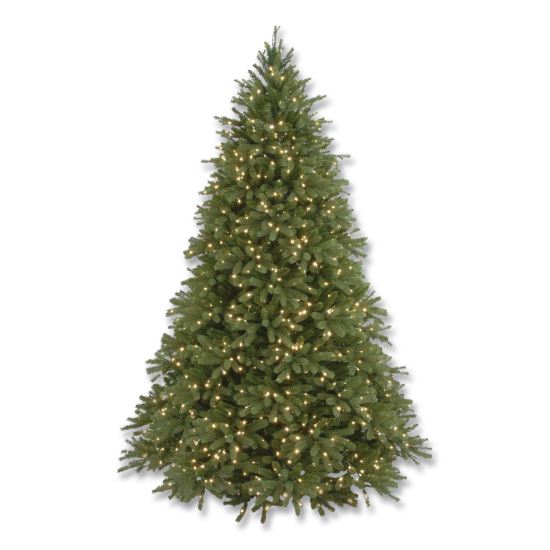 Pre-Lit Grande Fir Pencil Slim Tree, 78" x 78" x 108", Green Tree, Green Tree Stand1
