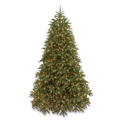 Pre-Lit Jersey Fraser Fir Medium Tree, 56" x 56" x 90", Green Tree, Green Tree Stand1