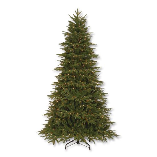 Pre-Lit Northern Fraser Tree, 57" x 57" x 90", Green Tree, Green Tree Stand1