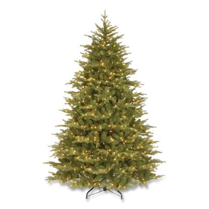 Pre-Lit Nordic Spruce Medium Tree, 69" x 69" x 108", Green Tree, Green Tree Stand1