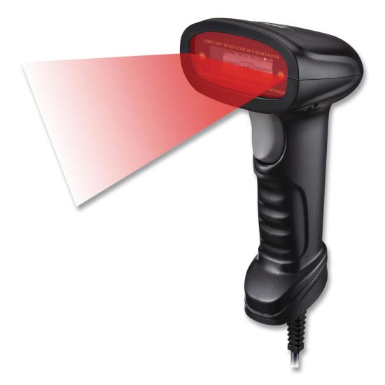 NUSCAN1600U Barcode Scanner, USB, 300 Scans/Sec1