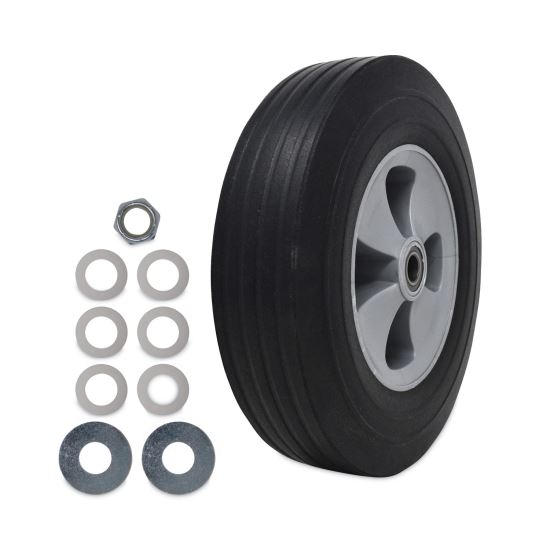 Tilt Truck Wheels, 500 lb Weight Capacity, 12" Wheel, Black1