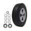 Tilt Truck Wheels, 500 lb Weight Capacity, 12" Wheel, Black1