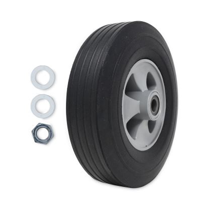 Tilt Truck Wheels, 650 lb Weight Capacity, 10" Wheel, Black1