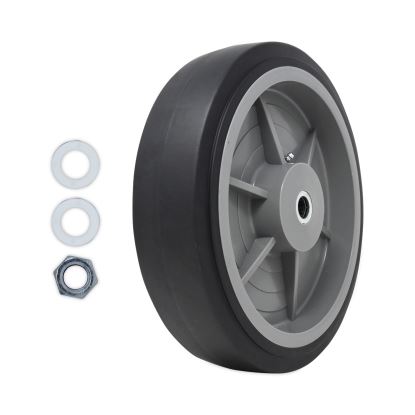 Tilt Truck Wheels, 850 lb Weight Capacity, 12" Wheel, Black1