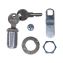 Replacement Lock and Keys for Housekeeping Carts, Silver1