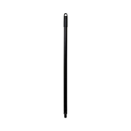 Handle for Lobby Pro Dust Pans, 29" Handle, Vinyl/Steel, Black1