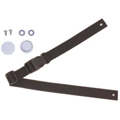 Safety Strap Kit with Hardware for Baby-Changing Station, 3 x 7, Black1