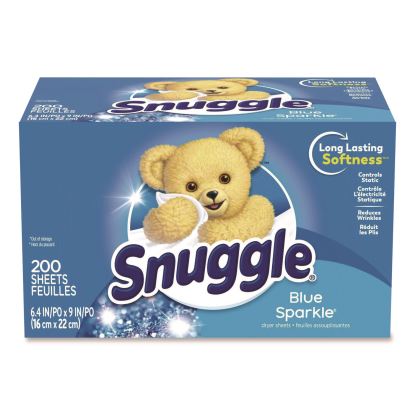 Fabric Softener Sheets, Blue Sparkle Scent, 200/Box, 6 Boxes/Carton1