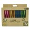 KleenEarth Rice Husk Kids Scissors, Blunt Tip, 5" Long, Straight Assorted Color Handles, 12/Pack1