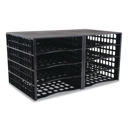 Literature Organizer, 8 Sections, 21 x 12.25, Black1