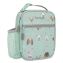 Kids Insulated Lunch Tote, Puppy Love Theme, 7.3" x 3.5" x 9.5", Mint Green/Multicolor1