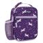 Kids Insulated Lunch Tote, Unicorns Theme, 7.3" x 3.5" x 9.5", Purple/Multicolor1