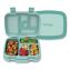 Kids Five-Compartment Bento Box, 8.5" x 6.5" x 2", Seafoam Green1