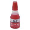Self-Inking Refill Ink, 0.9 oz Bottle, Red, 24/Carton1