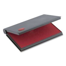 2000 PLUS One-Color Felt Stamp Pad, #1, 4.25 x 2.75, Red, 12/Carton1