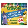 Limited Edition Collection Crayons, Regular Size, 64 Assorted Colors, 64/Box1