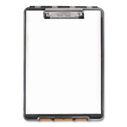 ClearView Clipcase Storage Clipboard, 0.35" Clip Capacity, Holds 8.87 x 12.25 Sheets, Gray/Orange1