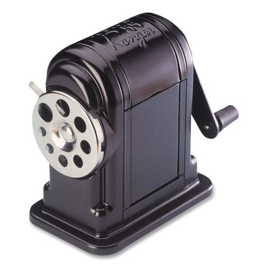 Ranger 55 Classroom Manual Pencil Sharpener, Manually-Powered, 3.25 x 6 x 5.5, Black, 6/Carton1
