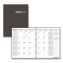 Recycled Academic Monthly Appointment Planner, 11 x 8.5, Charcoal Gray Cover, 14-Month: July 2025 to Aug 20261
