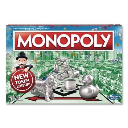 Monopoly New Edition Classic Board Game, 2 to 8 Players, Ages 8 and Up, 117 Pieces1