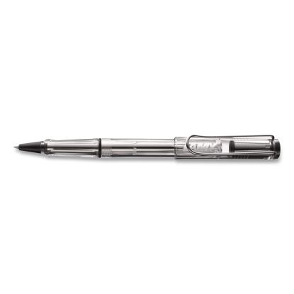 safari Rollerball Pen, Stick, Medium, Black Ink, Vista Transparent/Black Barrel1