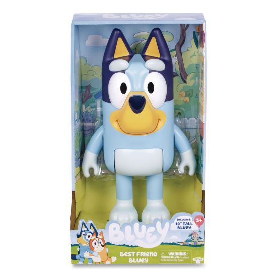 Series 10 My Best Friend Bluey Plastic 10" Figure, Ages 3 and Up1