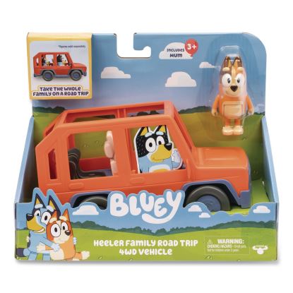 Series 11: Heeler Family Road Trip 4WD Vehicle, Ages 3 and Up, 2 Pieces1