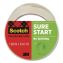 Sure Start Packaging Tape, 3" Core, 1.88" x 54.6 yds, Clear1
