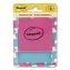Transparent Notes, 2.88" x 2.88", Assorted Colors, 36 Sheets/Pad, 2 Pads/Pack1