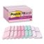 Recycled Notes in Wanderlust Pastels Collection Colors, 1.88" x 1.88", Assorted Colors, 70 Sheets/Pad, 18 Pads/Pack1