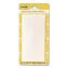 Transparent Notes, 2.88" x 5.88", Clear, 36 Sheets/Pad1