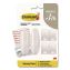 Limited Edition Decorative Hook Variety Pack, (4) Small (Supports 1 lb), (2) Medium (Supports 3 lb), Plastic, White, 6/Pack1