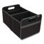 Classic Foldable Storage Box, Large, 2 Sections, 12.6 x 19.69 x 10.83, Lava Black1