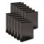 Round Ring View Binder, 3 Rings, 0.5" Capacity, Black, 12/Carton1