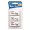 White Pearl Latex-Free Plastic Eraser, For Pencil Marks, Rectangular Block, White, 3/Pack1