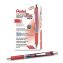 EnerGel RTX Deluxe Gel Pen, Retractable, Medium 0.7 mm, Red Ink, Red/Blue Barrel, Dozen1