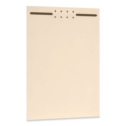 File Divider Set, End Tab: Straight, 1 Fastener, Letter Size, Manila, 100/Box1
