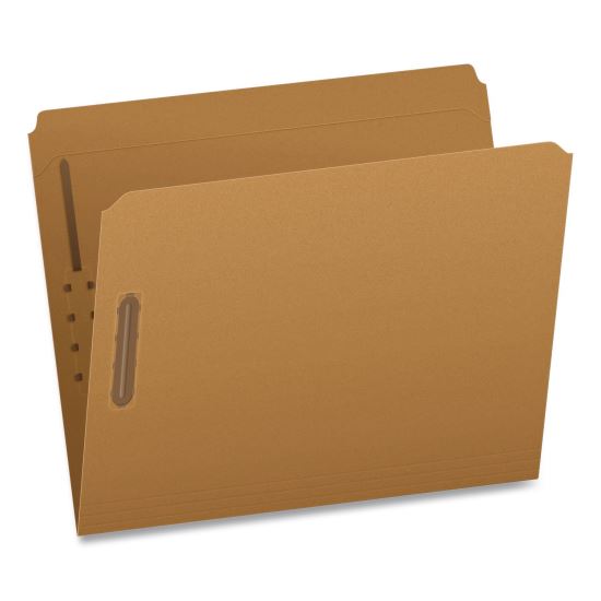 Kraft Fastener Folders, Straight Tab, Expands 0.75", 2 Fasteners, Letter Size, Kraft, 50/Box1