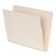 Manila End Tab Folders, 1/3-Cut Tabs: Assorted, Letter Size, 0.75" Expansion, Manila, 100/Box1