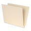 Manila End Tab Folders, Straight Tabs, Letter Size, 0.75" Expansion, Manila, 100/Box1
